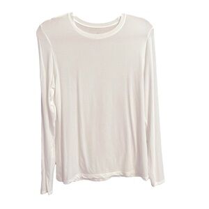Cuddl Duds Softwear Long Sleeve Crew -Size Large- Wear under Scrubs for comfort
